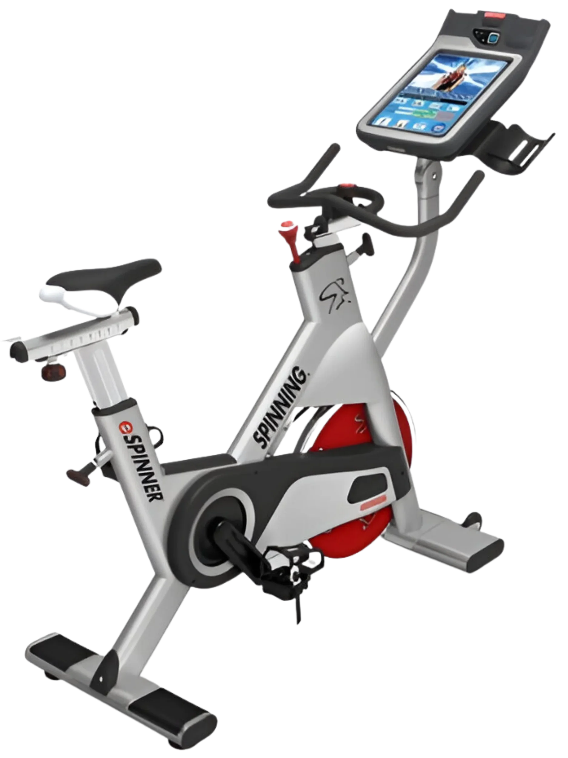 Star Trac eSpinner 7200 Indoor Cycle - Angled View