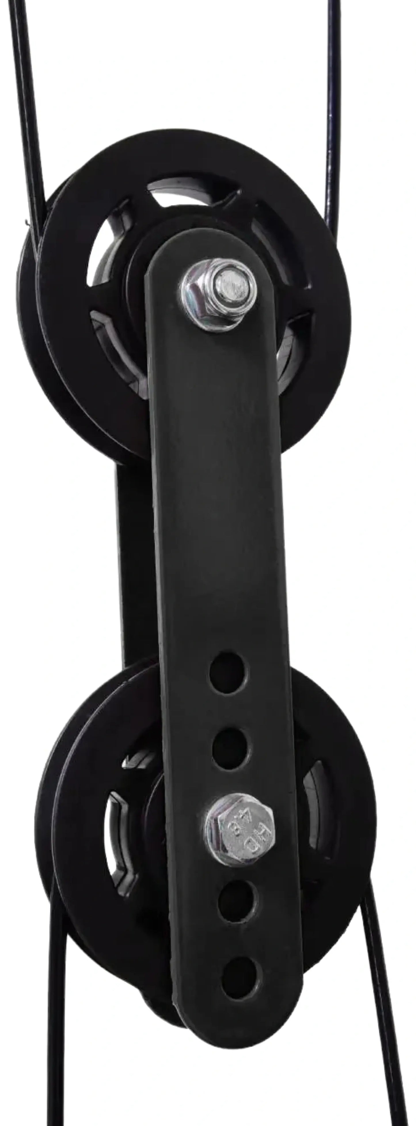 French Fitness Folding Cable Power Rack / Cage - Black (New)