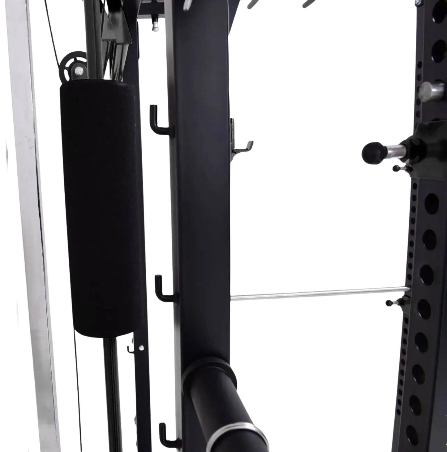 French Fitness Folding Cable Power Rack / Cage - Black (New)