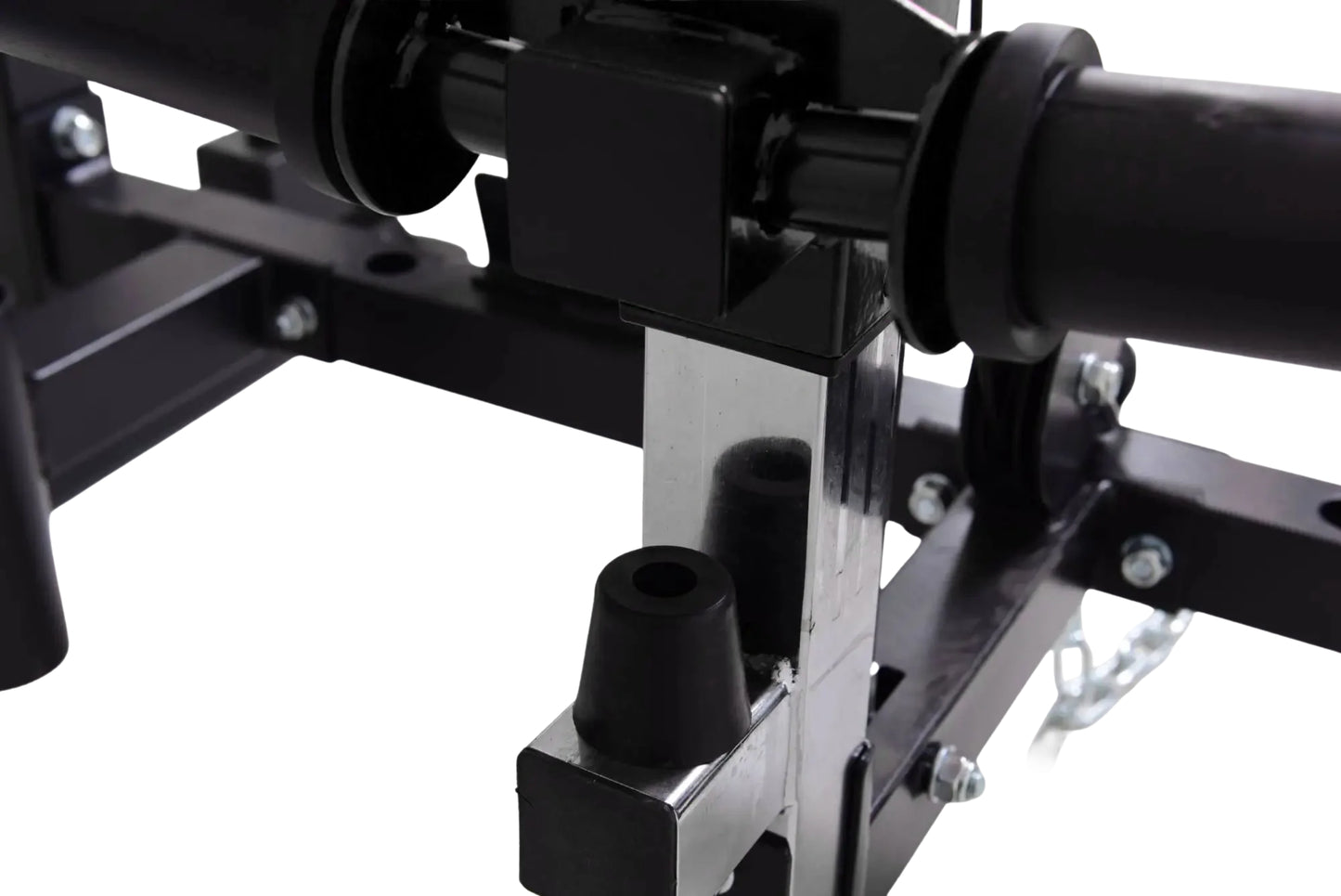 French Fitness Folding Cable Power Rack / Cage - Black (New)