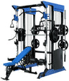 French Fitness FSR70 Dual Cable Smith & Half Rack System (New)