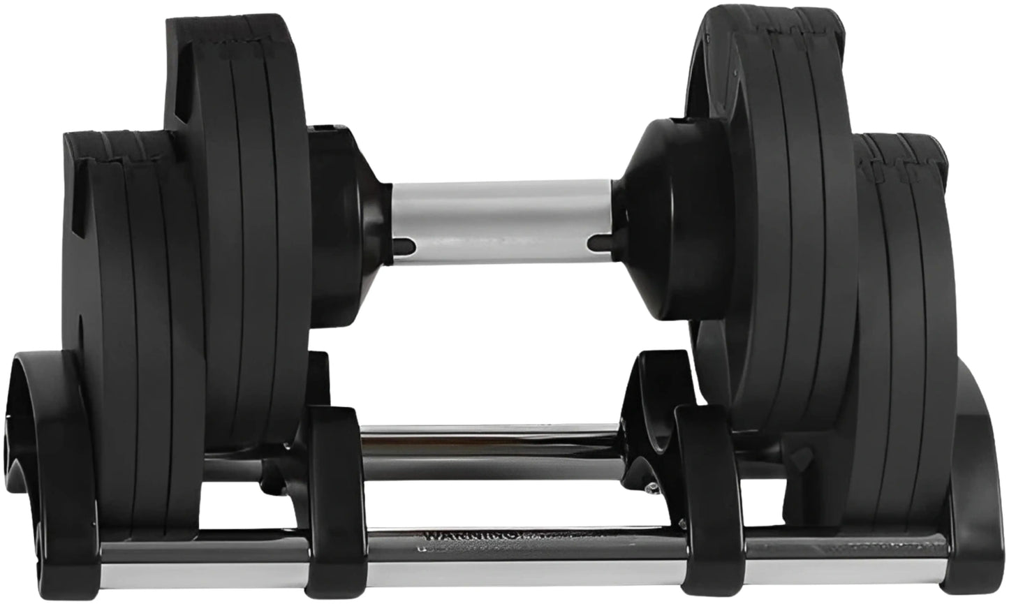 French Fitness 5-80 lb Adjustable Dumbbell, Set of 2 (New)