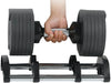 French Fitness 5-80 lb Adjustable Dumbbell, Set of 2 (New)