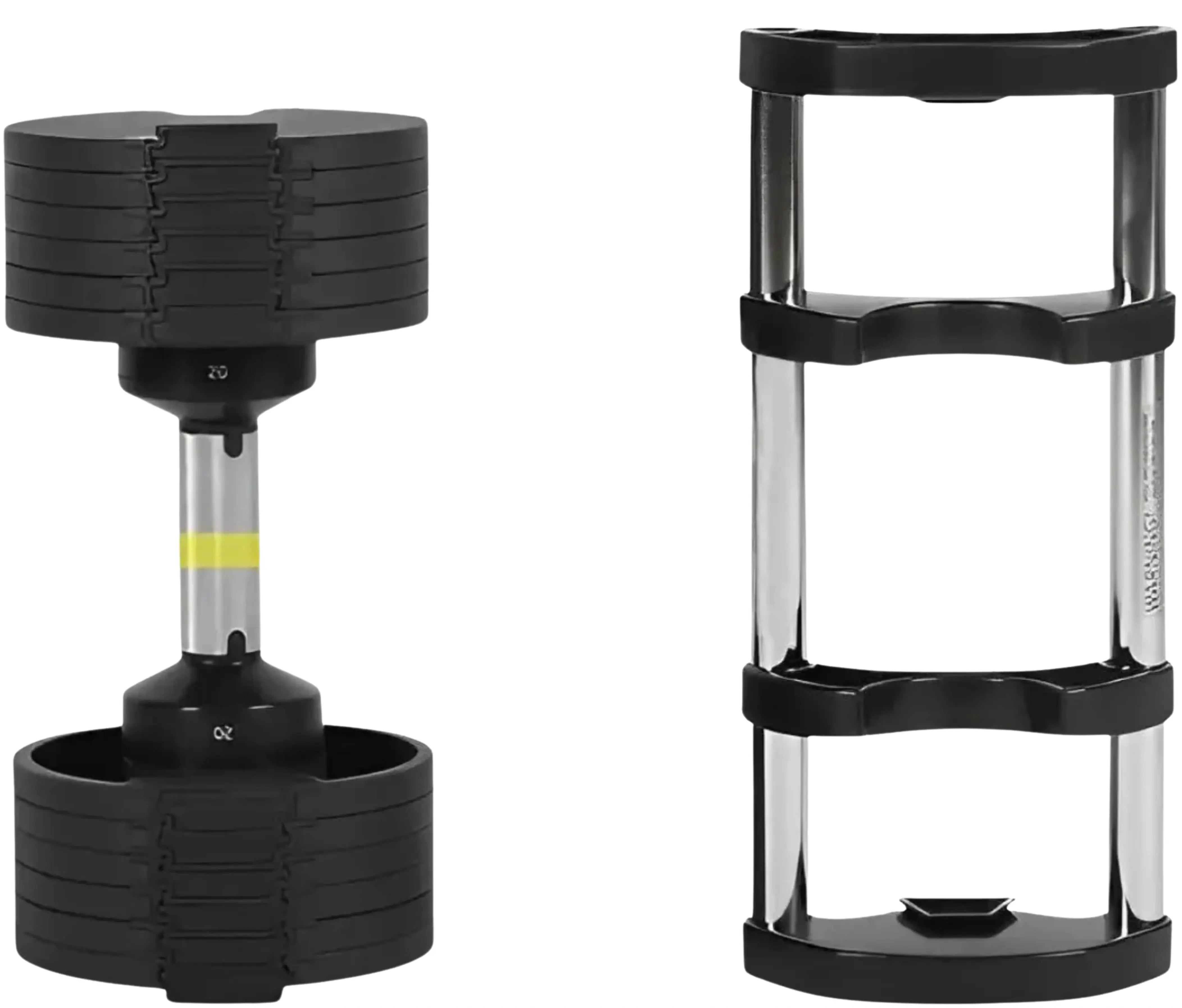 French Fitness 5-80 lb Adjustable Dumbbell, Set of 2 (New)
