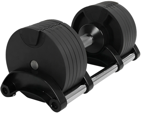 French Fitness 5-80 lb Adjustable Dumbbell, Set of 2 (New)
