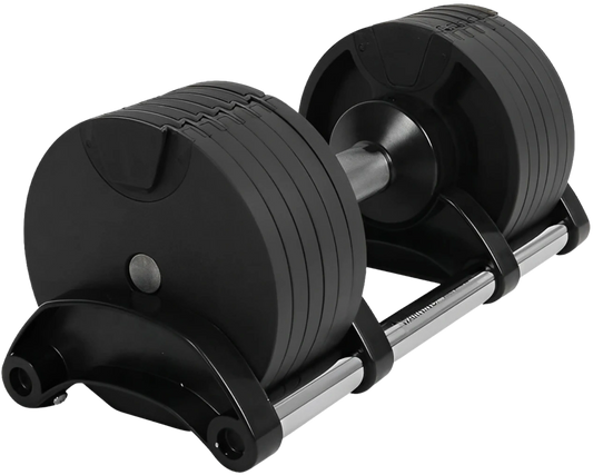 French Fitness 5-80 lb Adjustable Dumbbell, Set of 2 (New)