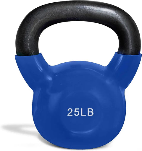 French Fitness Vinyl Kettlebell Set 5-70 lbs (New) Image 6