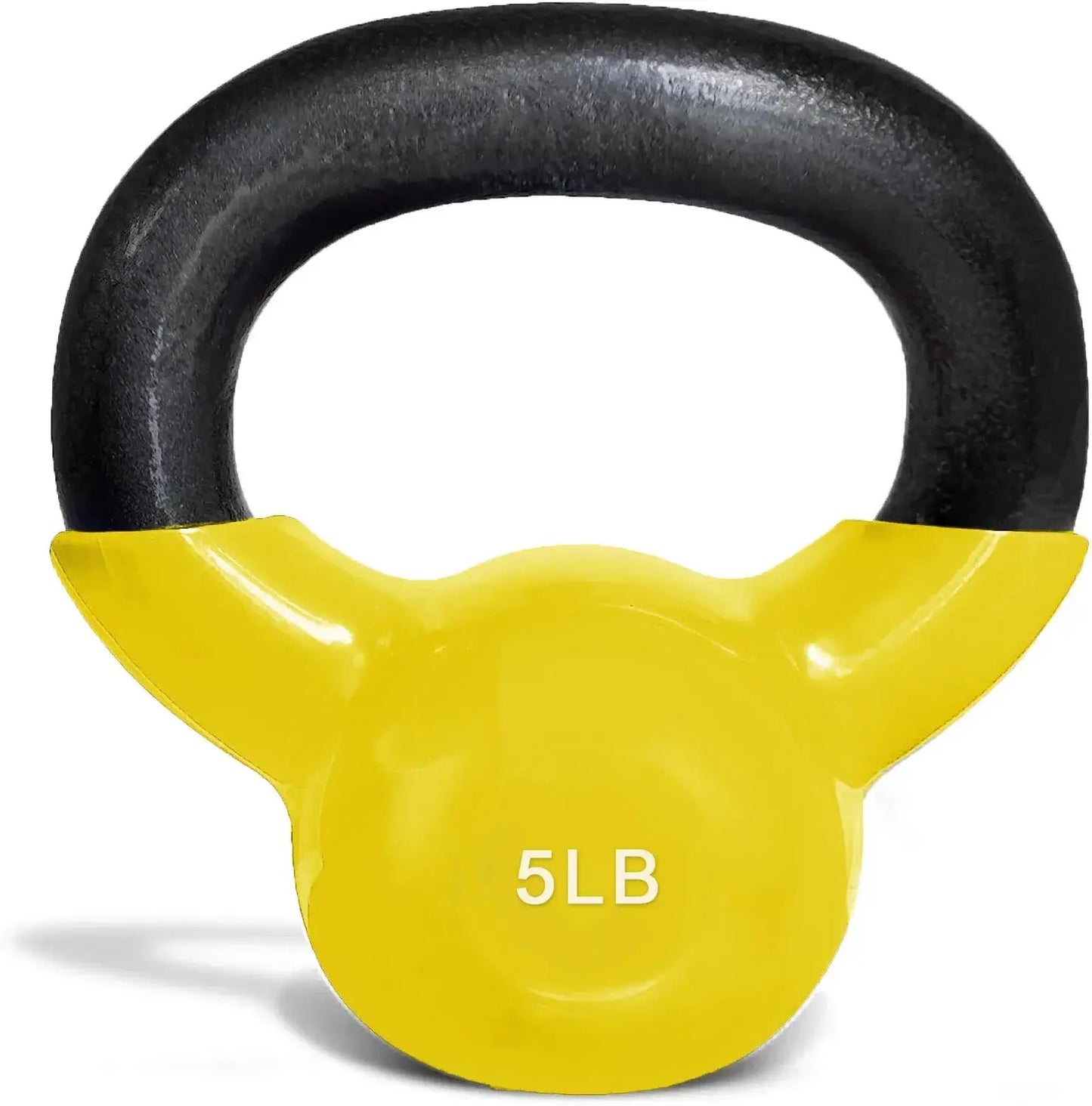 French Fitness Vinyl Kettlebell Set 5-70 lbs (New) Image 2