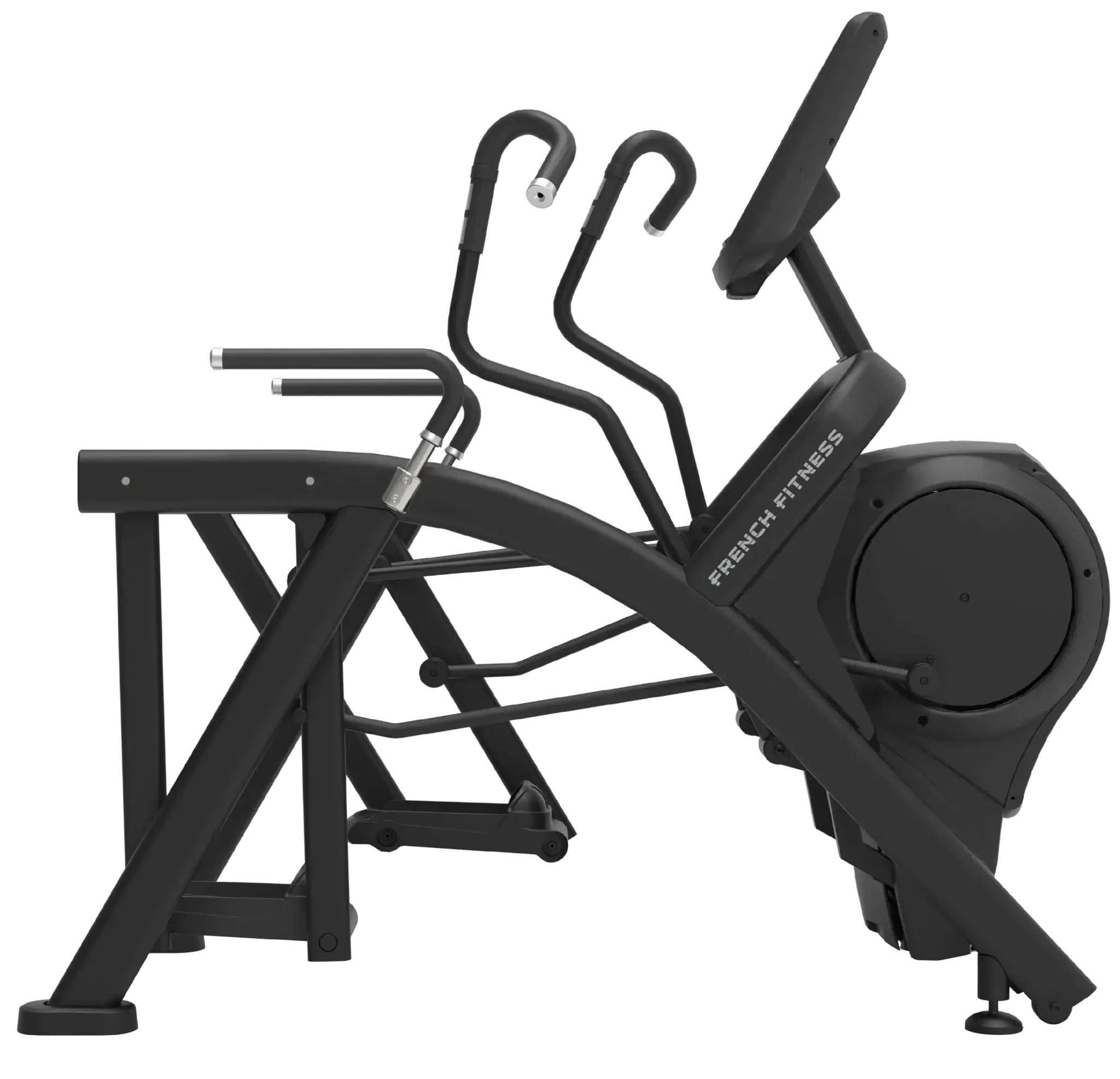 French Fitness Black Arc Elliptical Trainer (New) Image