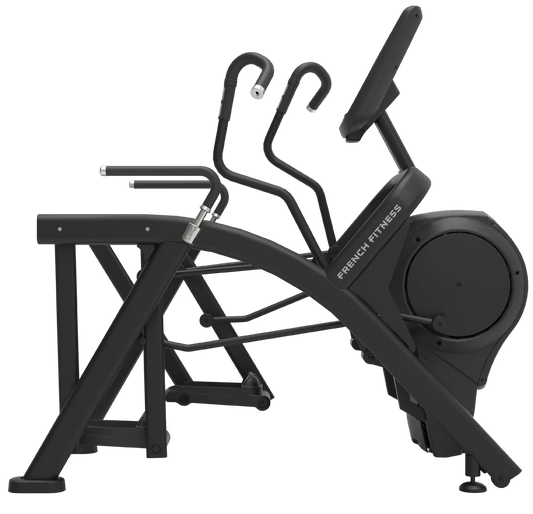 French Fitness Black Arc Elliptical Trainer (New)