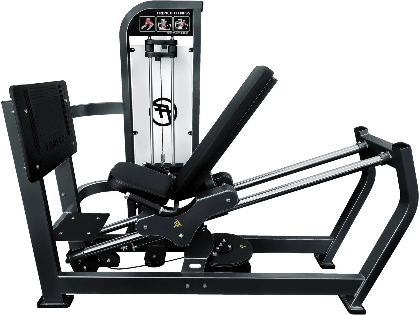 French Fitness Tahoe Seated Leg Press Sled / Calf Raise (New)