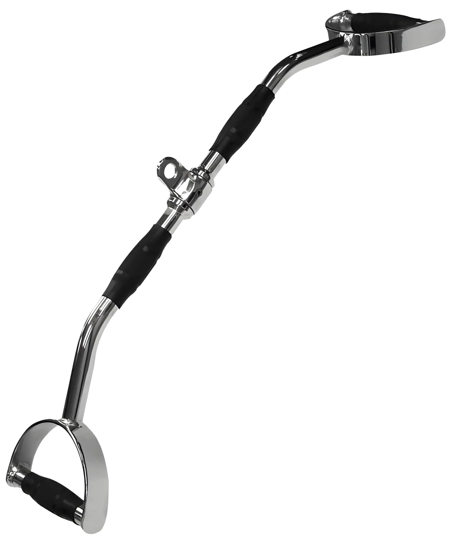 French Fitness 34" Rubber Grip Pro-Style Lat Bar (New)