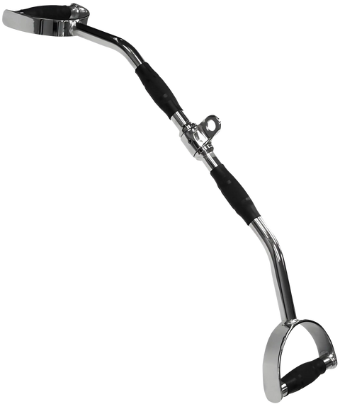 French Fitness 38" Rubber Grip Pro-Style Lat Bar (New)