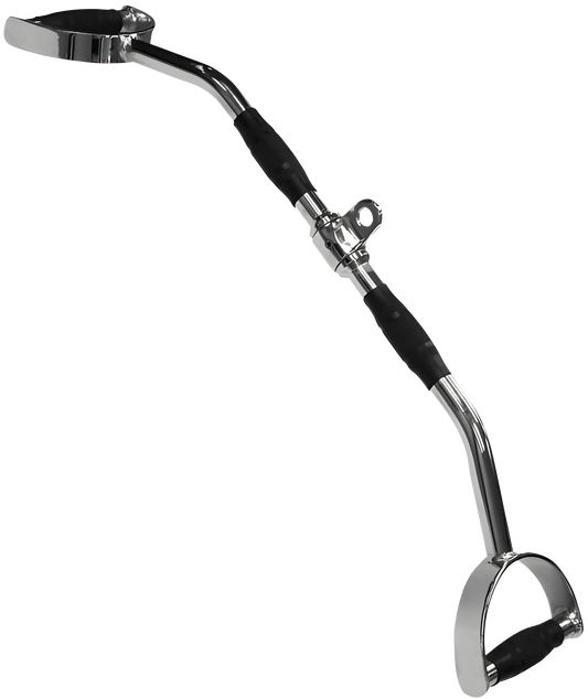French Fitness 38" Rubber Grip Pro-Style Lat Bar (New)