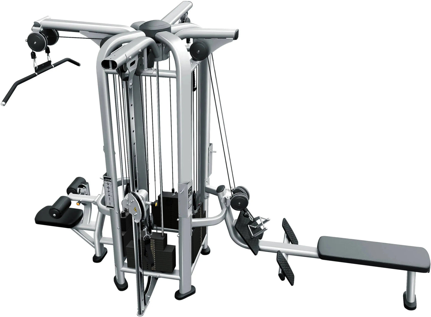 French Fitness FFS Silver 4 Stack Multi Jungle Gym (New)
