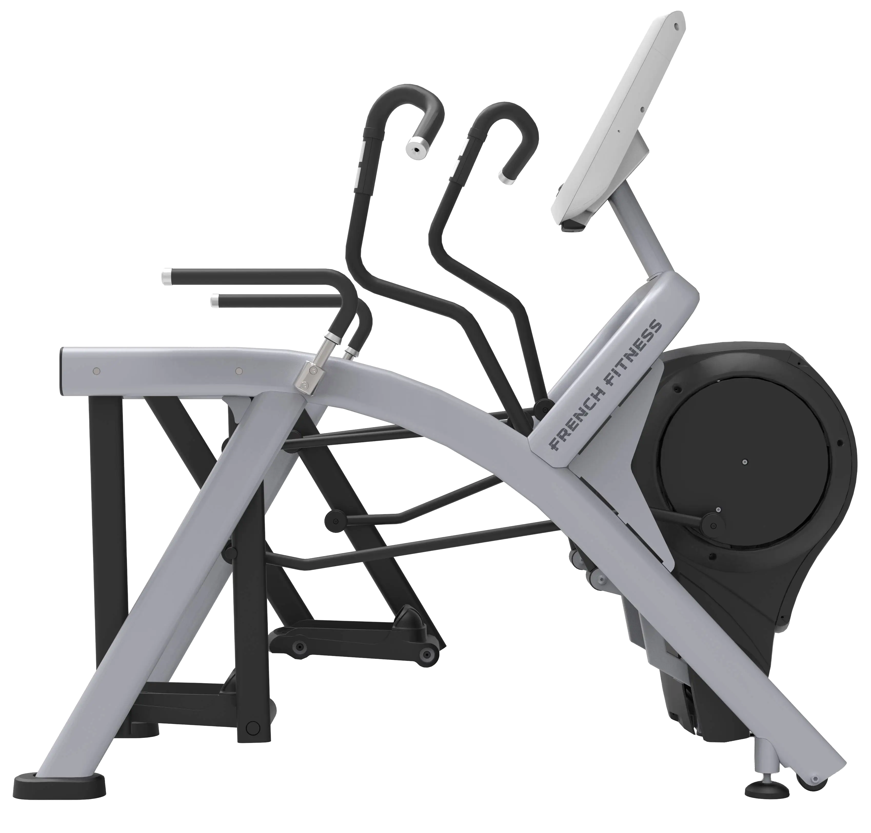 French Fitness Silver Arc Elliptical Trainer | Fitness Superstore