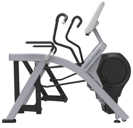 French Fitness Silver Arc Elliptical Trainer (New)