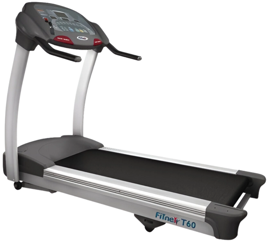 Fitnex T60 Treadmill (Remanufactured) - Angled view