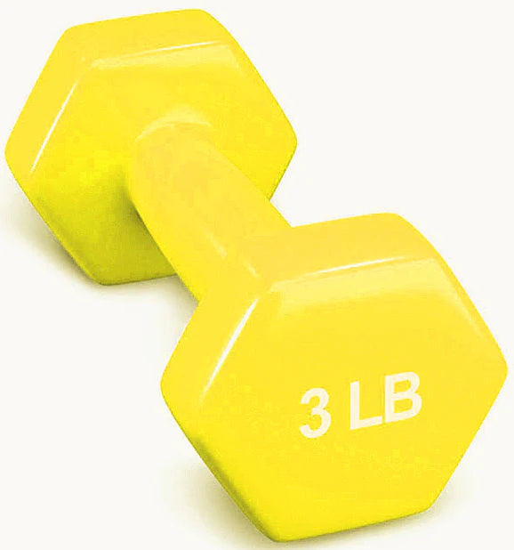 French Fitness Colorful Hex Vinyl 48 Pair Dumbbell Set w/ Body-Solid GDR500 Rack (New)