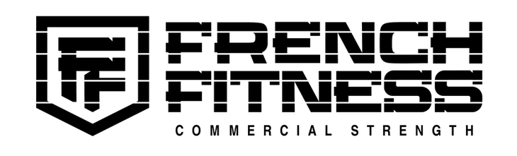 French Fitness Commercial Strength logo on white background