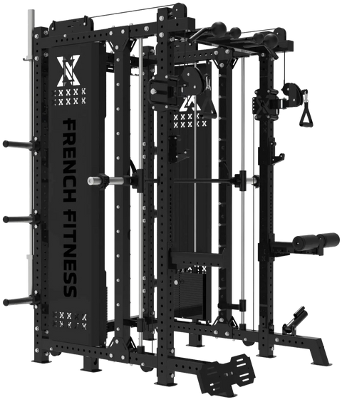 French Fitness FSR100 Commercial Functional Smith Rack System (New)