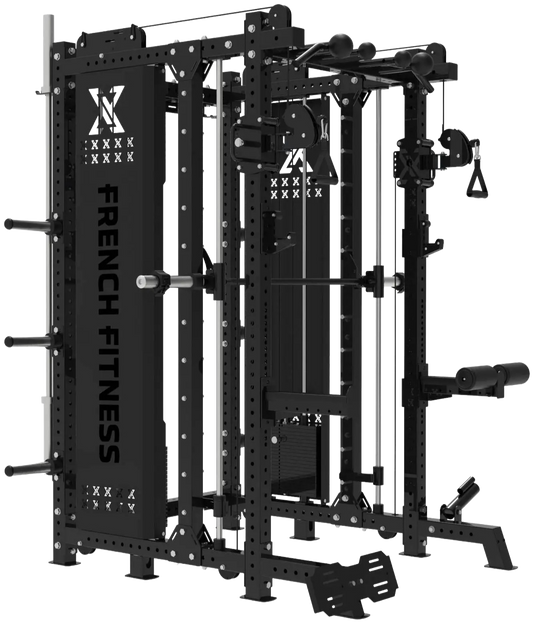 French Fitness FSR100 Commercial Functional Smith Rack System (New)