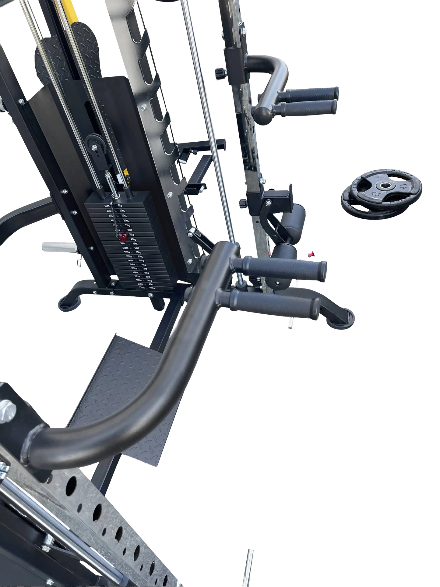 French Fitness FSR90 Functional Trainer Smith & Squat Rack Machine (New)