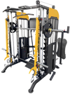 French Fitness FSR90 Functional Trainer Smith & Squat Rack Machine (New)