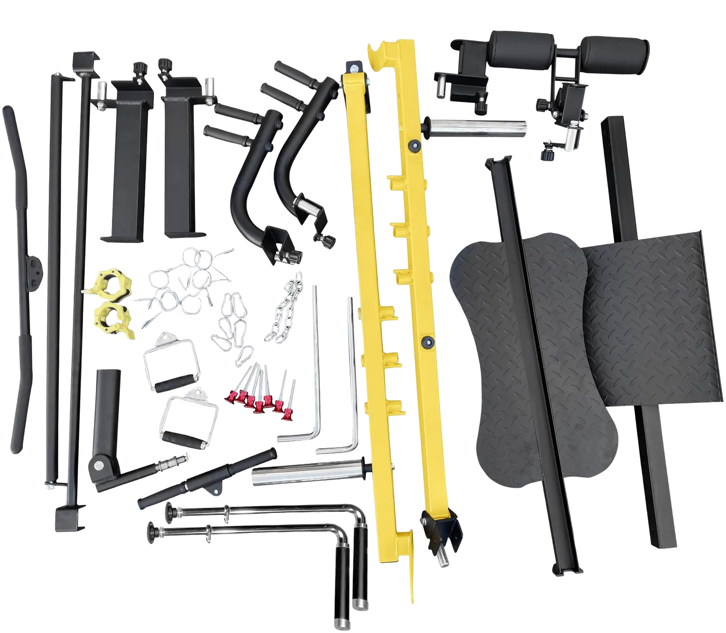 French Fitness FSR90 Functional Trainer Smith & Squat Rack Machine (New)