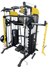 French Fitness FSR90 Functional Trainer Smith & Squat Rack Machine (New)