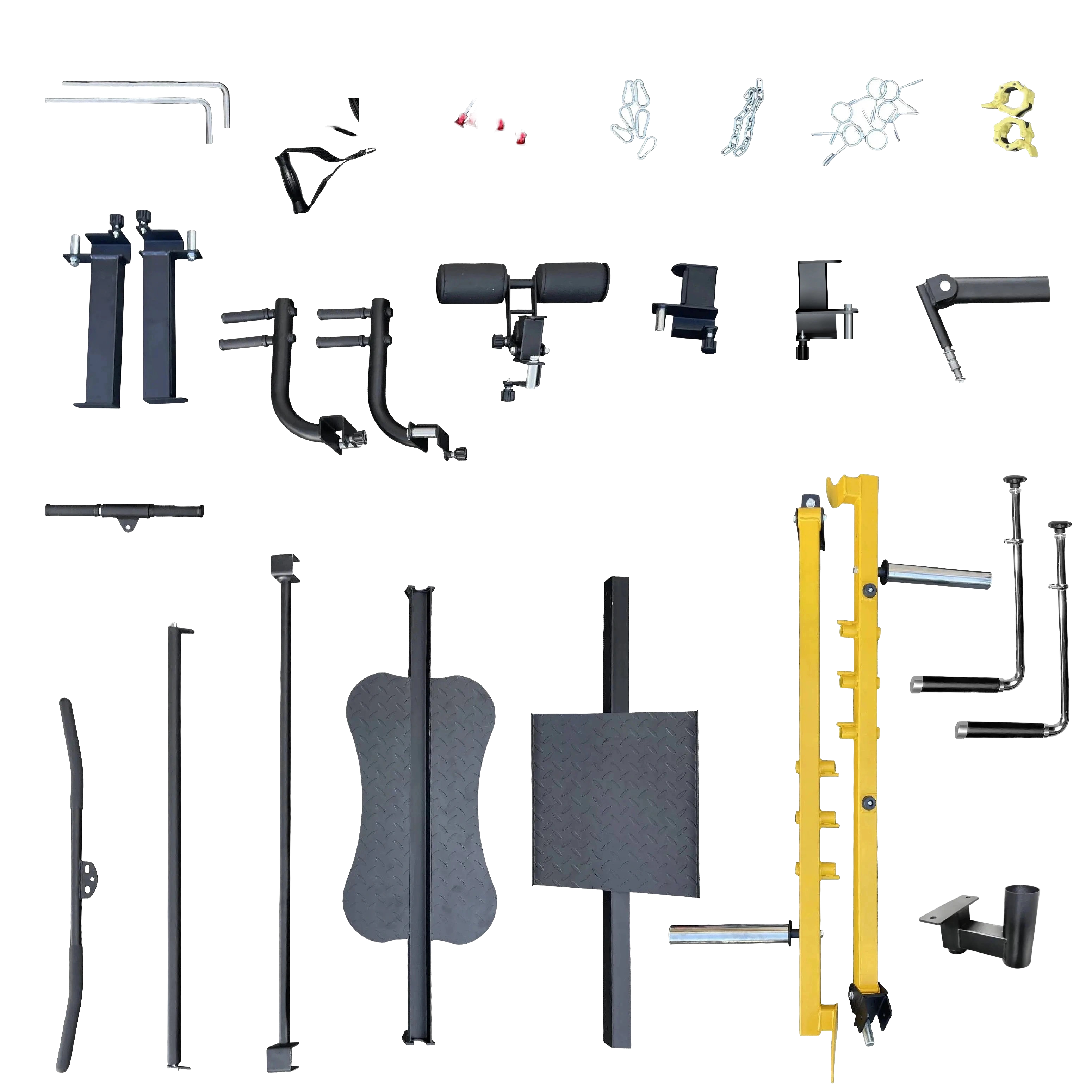 French Fitness FSR90 Functional Trainer Smith & Squat Rack Machine (New)