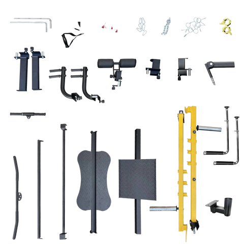 French Fitness FSR90 Functional Trainer Smith & Squat Rack Machine (New)