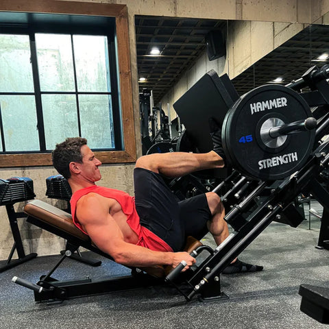 Hammer Strength Linear 45 Degree Leg Press Plate Loaded (Newer Style) (Remanufactured)