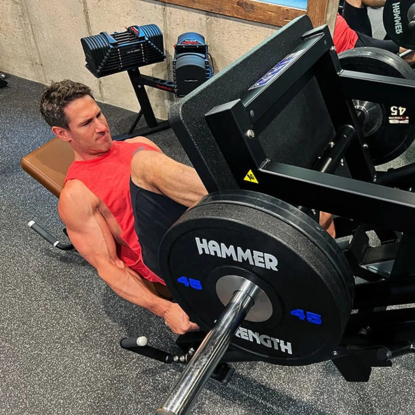 Hammer Strength Linear 45 Degree Leg Press Plate Loaded (Newer Style) (Remanufactured)