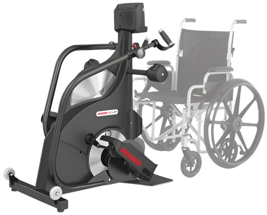 Keiser M7i Wheelchair Accessible Total Body Trainer Recumbent Stepper (Remanufactured)