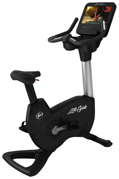 Life Fitness Discover SE3 HD Elevation Upright Exercise Bike (Remanufactured)