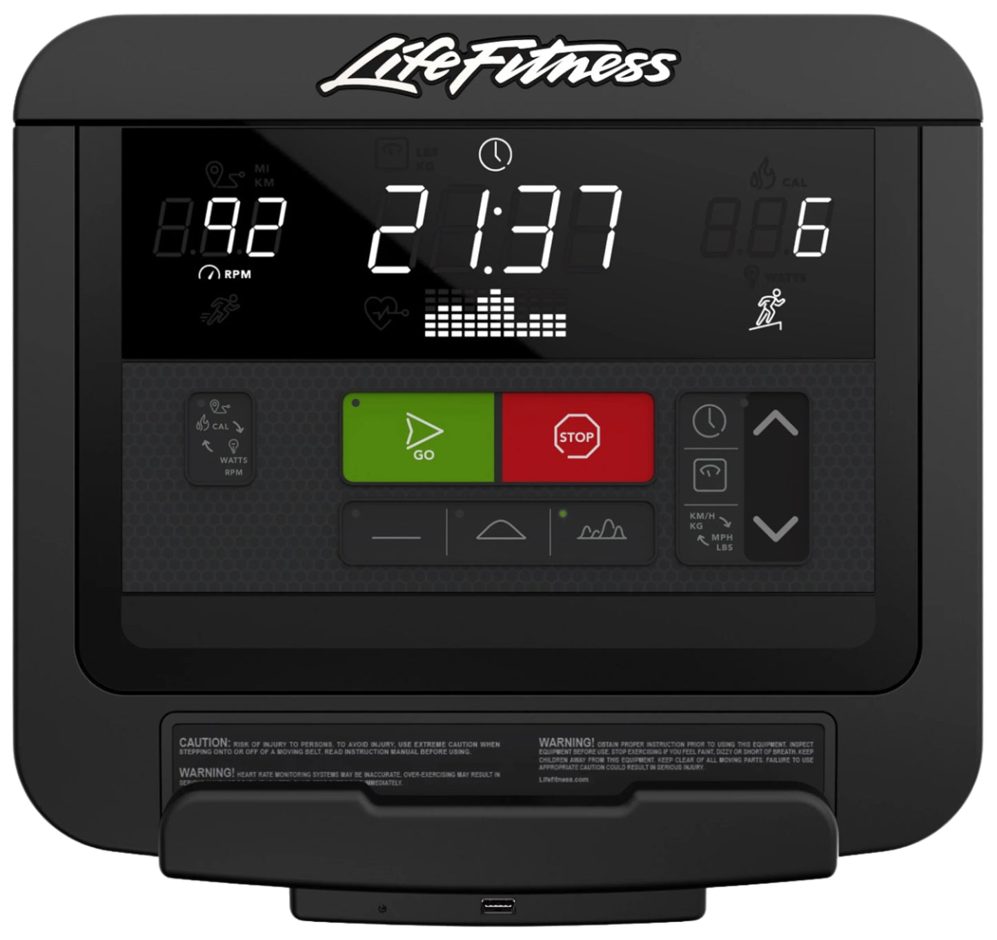 Life Fitness PowerMill Climber w/ Integrity C Console (95PS C WIFI) (Remanufactured)