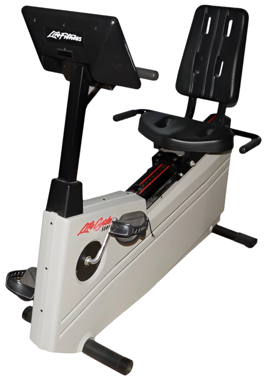 Life Fitness Life Cycle 5500 Recumbent Bike (Remanufactured)