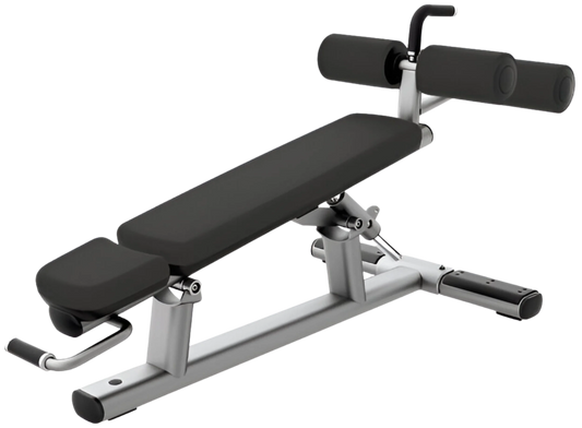 Life Fitness Signature Adj Decline Bench / Ab Crunch  (Remanufactured)