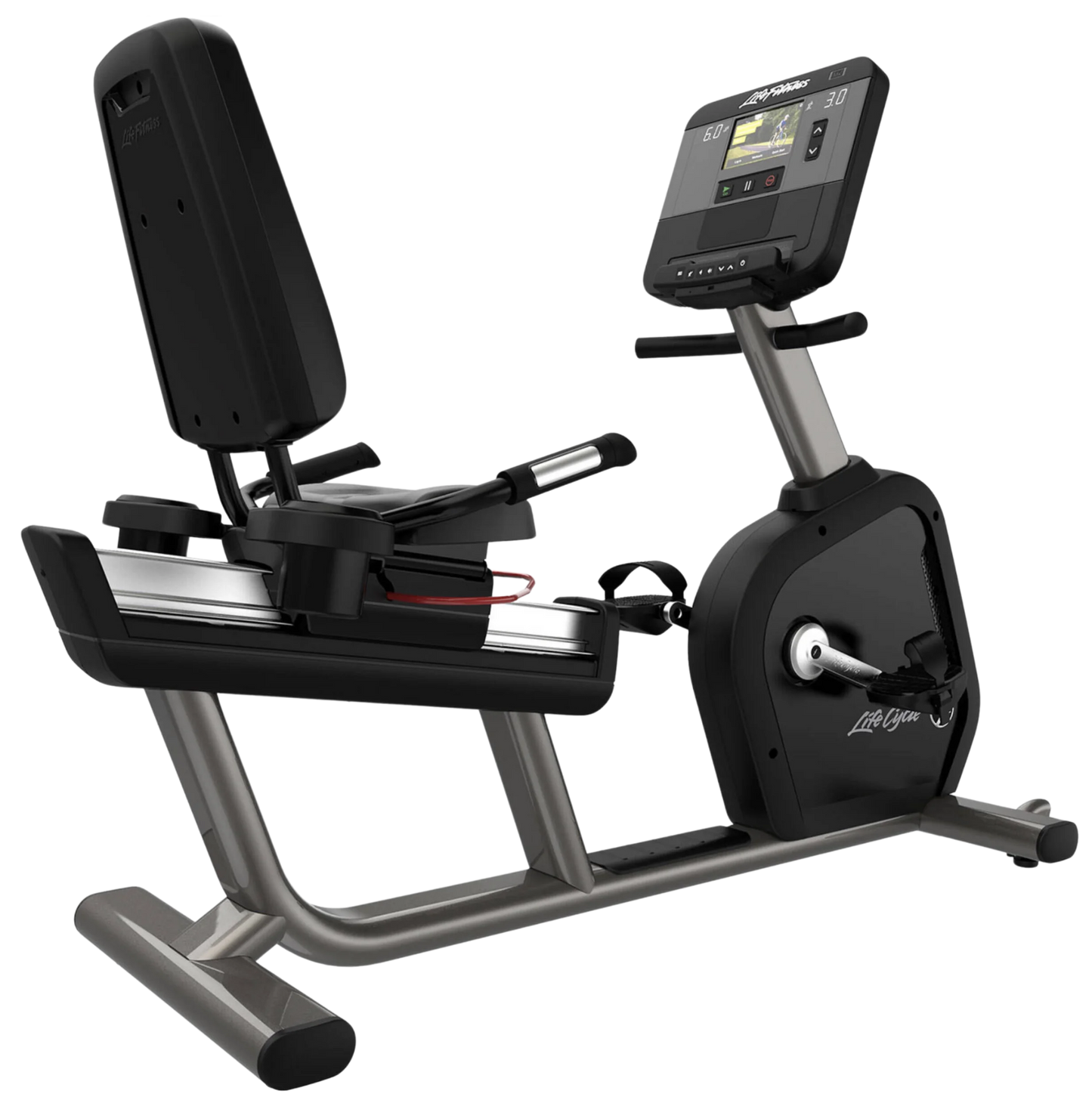 Life Fitness Integrity Series Recumbent Bike w/ X Console (Remanufactured)