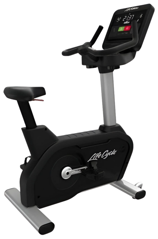 Life Fitness Integrity Series Upright Bike w/ C Console (Remanufactured)