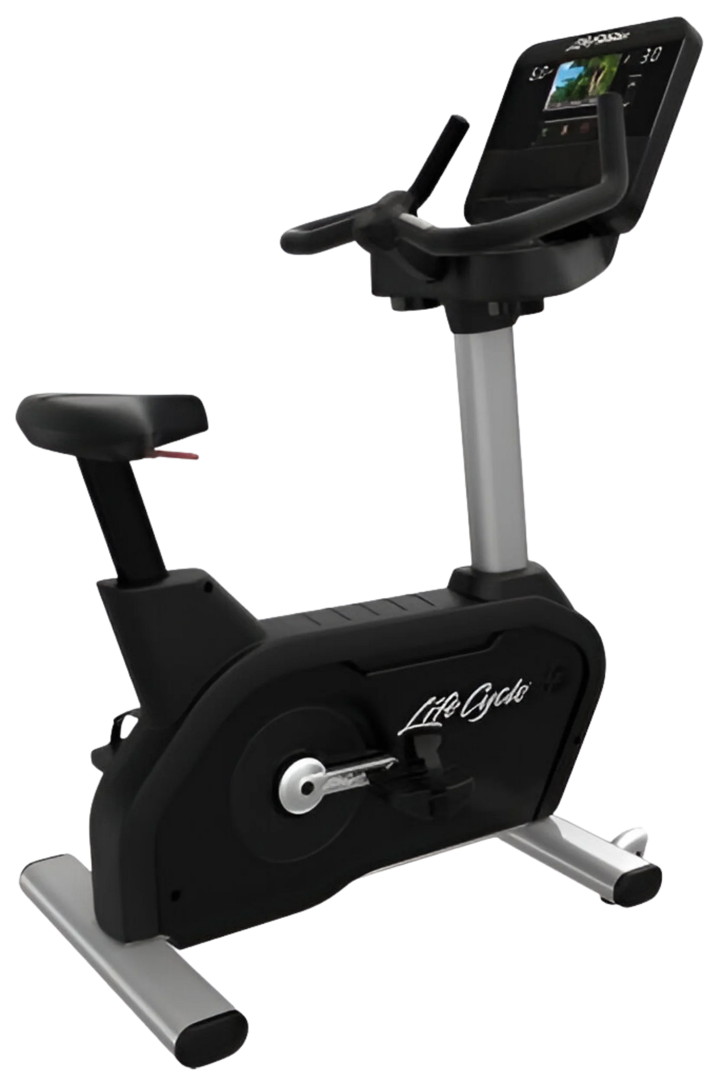 Life Fitness Integrity Series Upright Bike w/ X Console