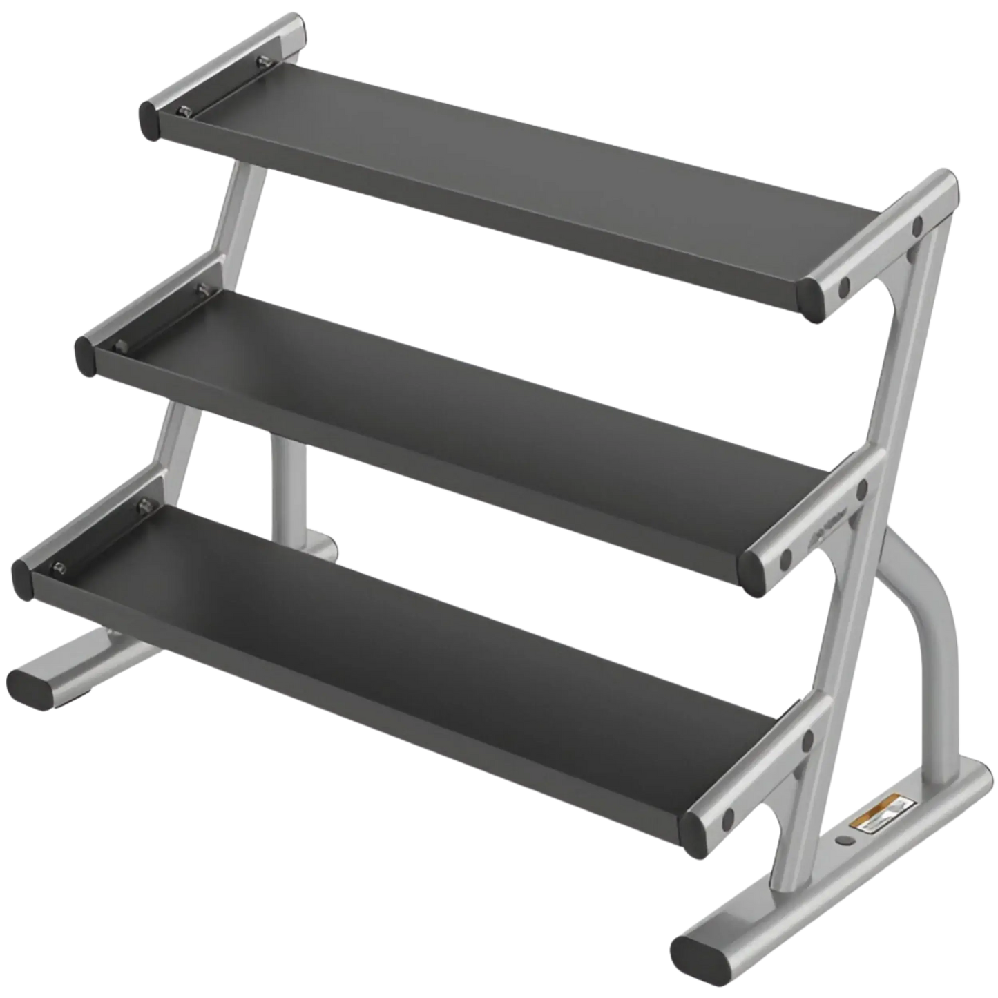 Life Fitness Optima Series Three Tier Hex Dumbbell Rack (Remanufactured) Image