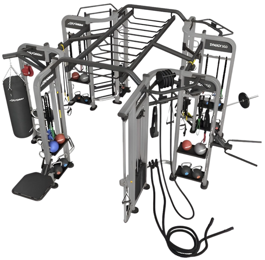 Life Fitness SYNRGY360XL System Mix Package (Remanufactured)