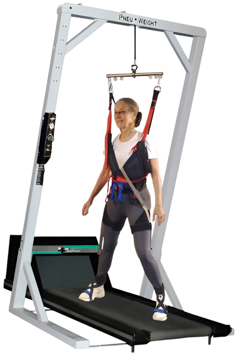 PneuWeight Single Unweighting Exercise System w/2 Vests & Compressor (Remanufactured)