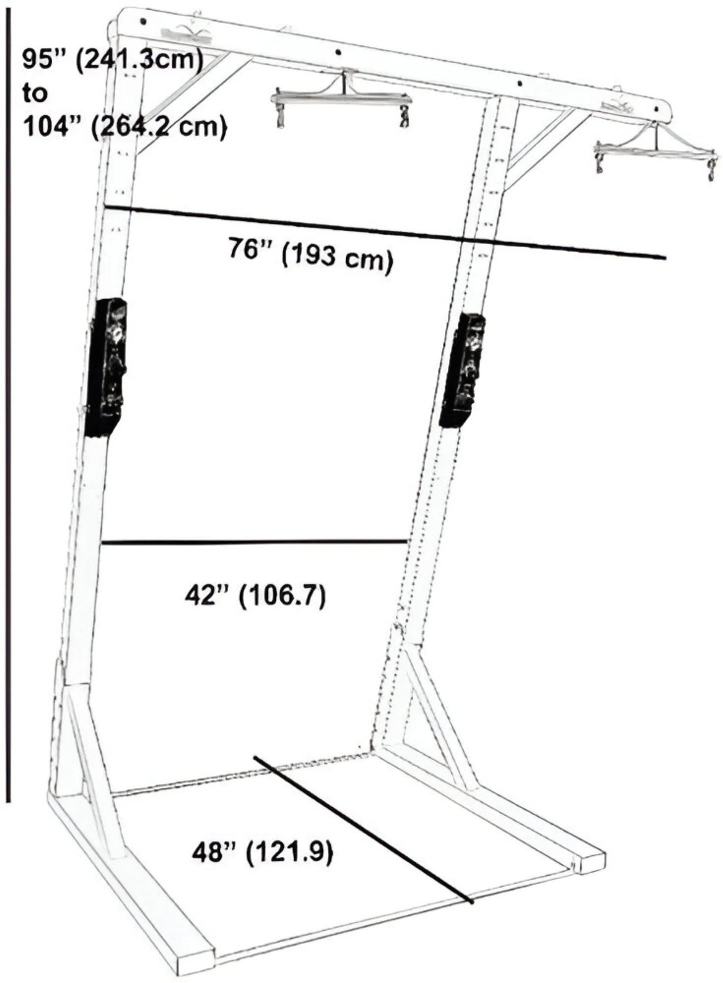 PneuWeight Double Unweighting Exercise System (Remanufactured)