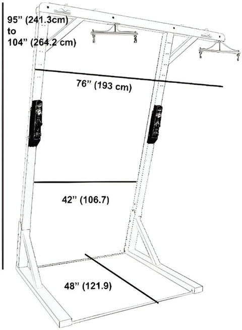 PneuWeight Double Unweighting Exercise System (Remanufactured)