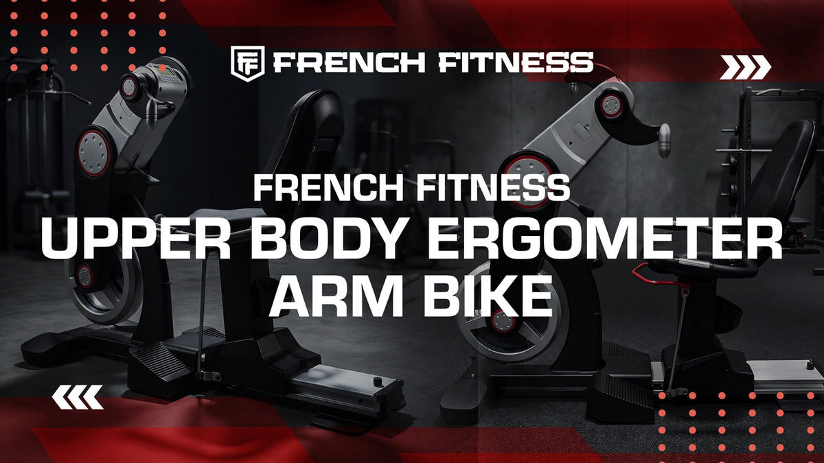French Fitness UBE100 Upper Body Ergometer Arm Bike (New) video preview 1