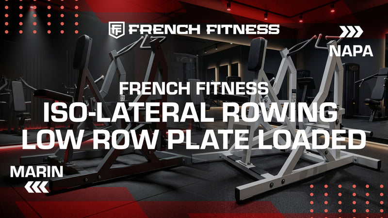 Rowing Low Row Plate Loaded Iso-Lateral - French Fitness Marin (New) video preview 1