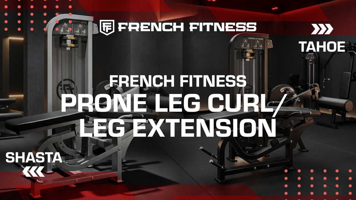 Prone Leg Curl Leg Extension - French Fitness Shasta (New) video preview 1